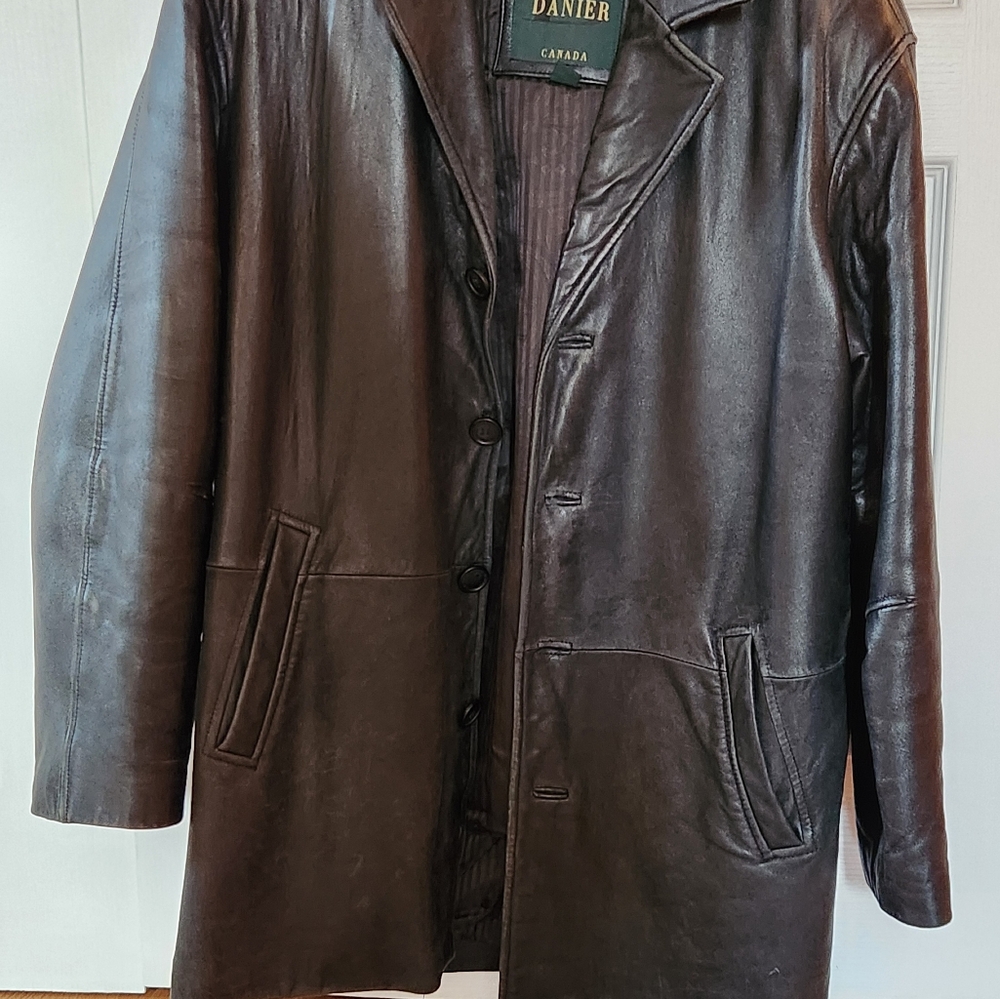 Men's leather jacket